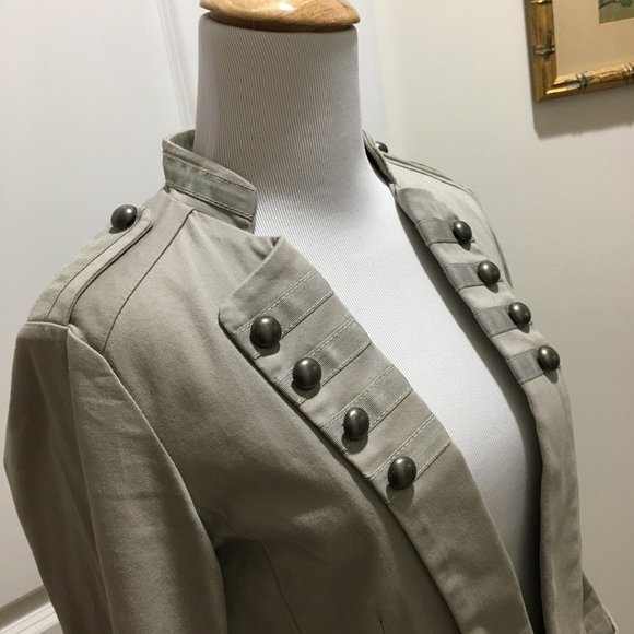 Vintage 90s H&M Military Style Jacket - Picture 6 of 11